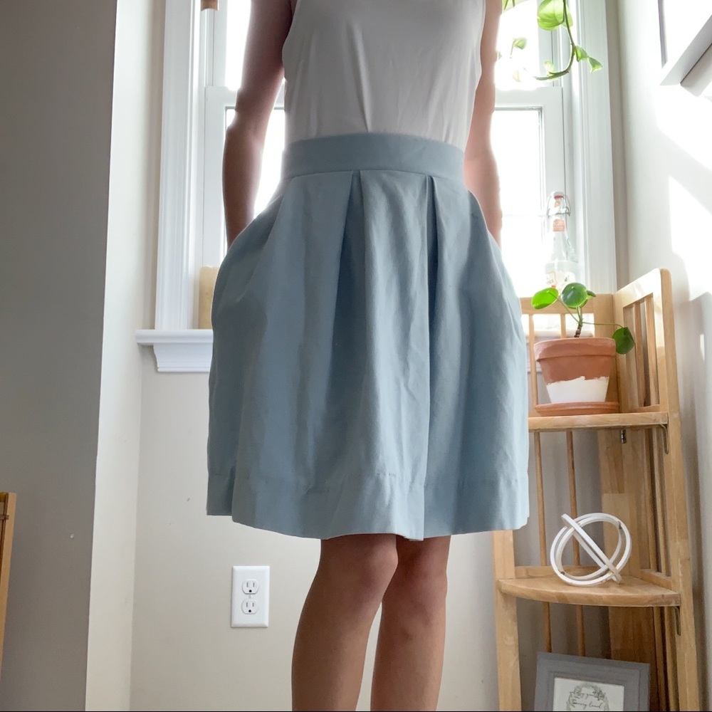 Vintage Baby Blue Skirt